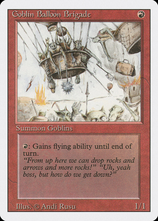Goblin Balloon Brigade [Revised Edition] - Magic: The Gathering - Card Brawlers | Quebec | Canada |