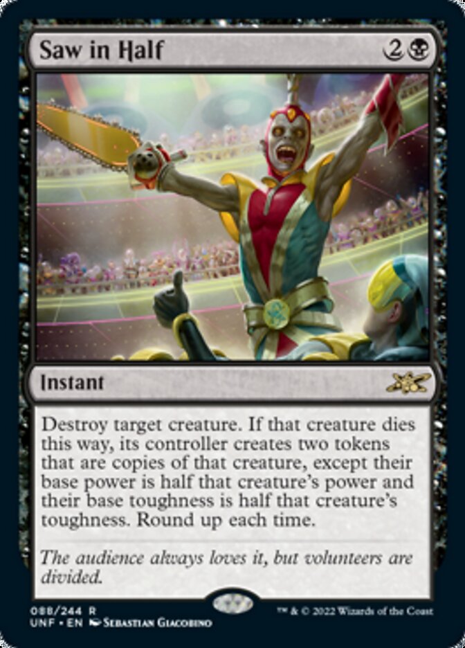 Saw in Half [Unfinity] - Magic: The Gathering - Card Brawlers | Quebec | Canada |