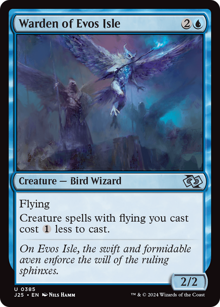 Warden of Evos Isle [Foundations Jumpstart] - Magic: The Gathering - Card Brawlers | Quebec | Canada |