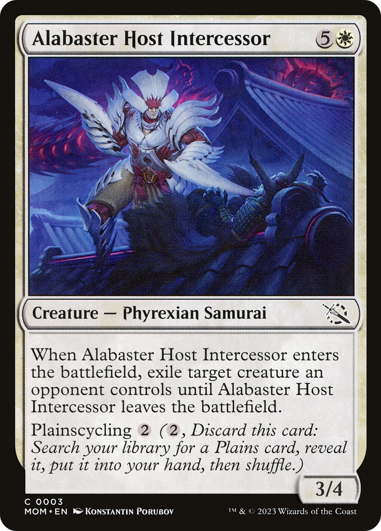 Alabaster Host Intercessor [March of the Machine] - Magic: The Gathering - Card Brawlers | Quebec | Canada |