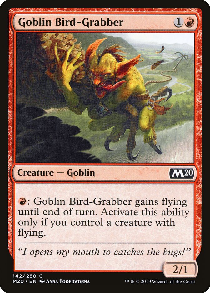 Goblin Bird-Grabber [Core Set 2020] - Magic: The Gathering - Card Brawlers | Quebec | Canada |