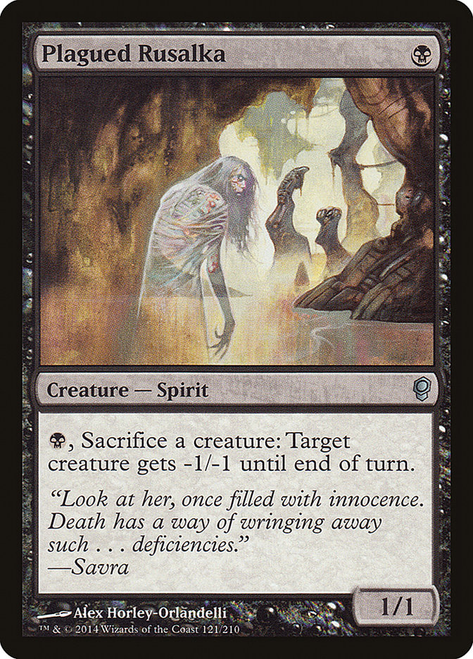 Plagued Rusalka [Conspiracy] - Magic: The Gathering - Card Brawlers | Quebec | Canada |
