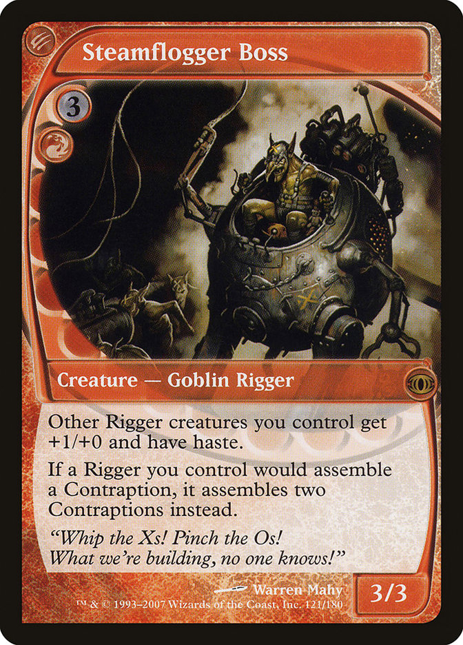 Steamflogger Boss [Future Sight] - Magic: The Gathering - Card Brawlers | Quebec | Canada |