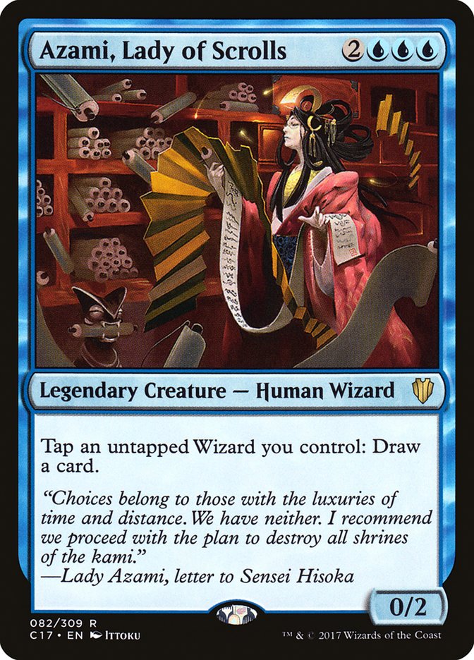 Azami, Lady of Scrolls [Commander 2017] - Magic: The Gathering - Card Brawlers | Quebec | Canada |