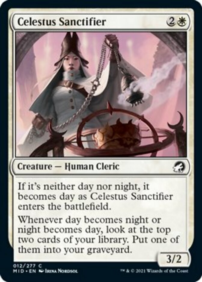 Celestus Sanctifier [Innistrad: Midnight Hunt] - Magic: The Gathering - Card Brawlers | Quebec | Canada |