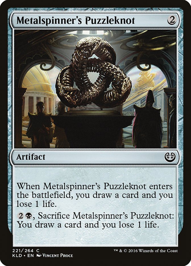 Metalspinner's Puzzleknot [Kaladesh] - Magic: The Gathering - Card Brawlers | Quebec | Canada |