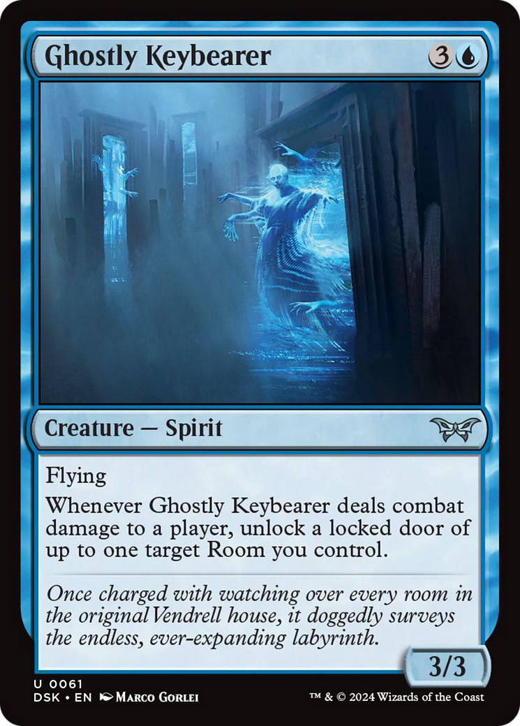 Ghostly Keybearer [Duskmourn: House of Horror] - Magic: The Gathering - Card Brawlers | Quebec | Canada |