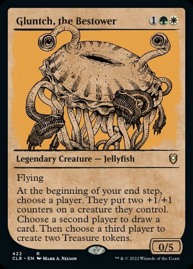 Gluntch, the Bestower (Showcase) [Commander Legends: Battle for Baldur's Gate] - Magic: The Gathering - Card Brawlers | Quebec | Canada |