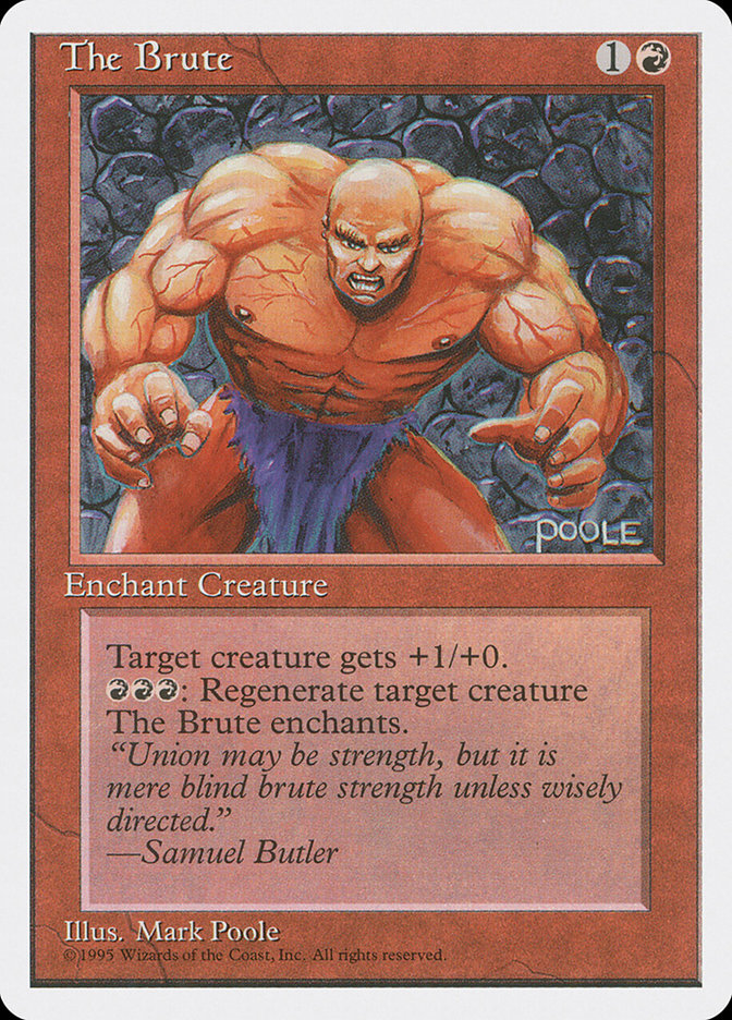 The Brute [Fourth Edition] - Magic: The Gathering - Card Brawlers | Quebec | Canada |