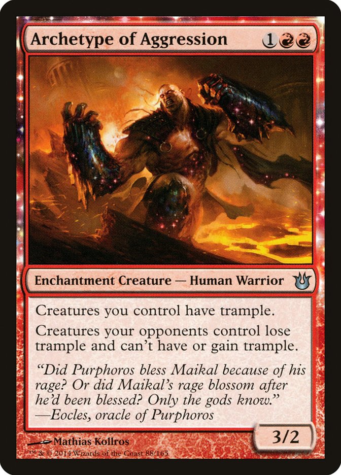 Archetype of Aggression [Born of the Gods] - Magic: The Gathering - Card Brawlers | Quebec | Canada |