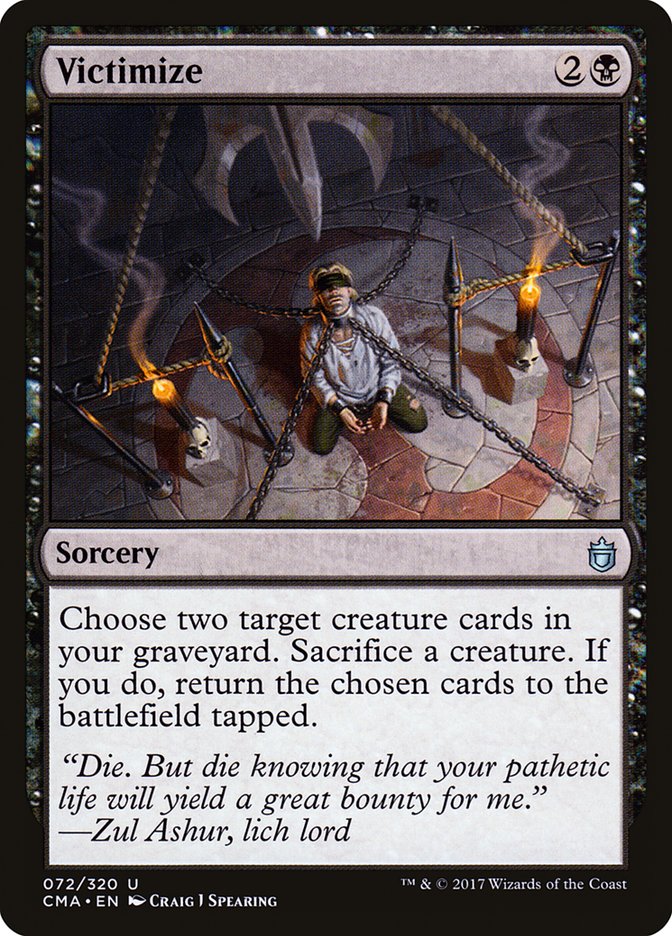 Victimize [Commander Anthology] - Magic: The Gathering - Card Brawlers | Quebec | Canada |