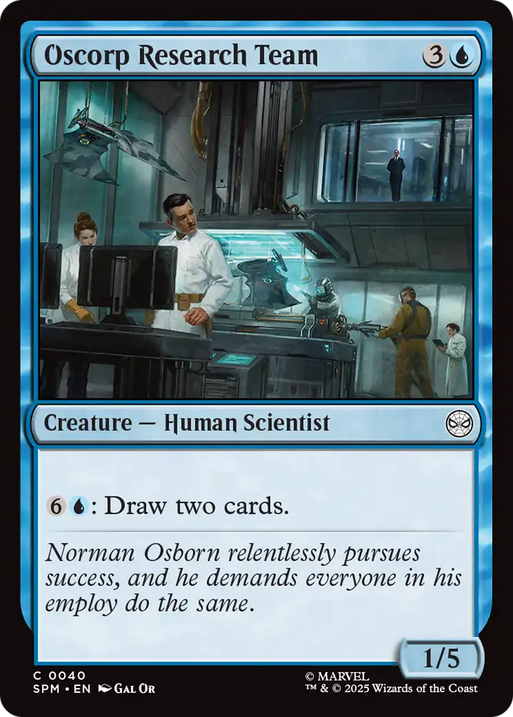 Oscorp Research Team [Marvel's Spider-Man] - Magic: The Gathering - Card Brawlers | Quebec | Canada |
