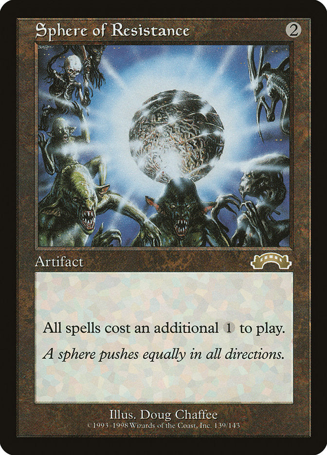 Sphere of Resistance [Exodus] - Magic: The Gathering - Card Brawlers | Quebec | Canada |