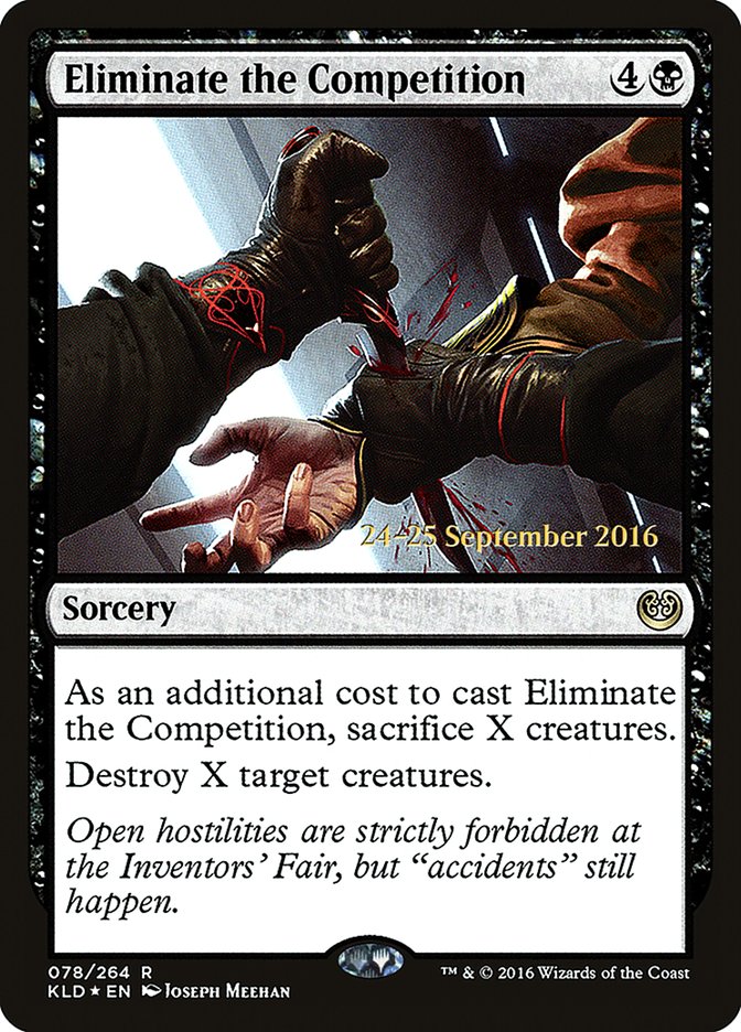 Eliminate the Competition [Kaladesh Prerelease Promos] - Magic: The Gathering - Card Brawlers | Quebec | Canada |