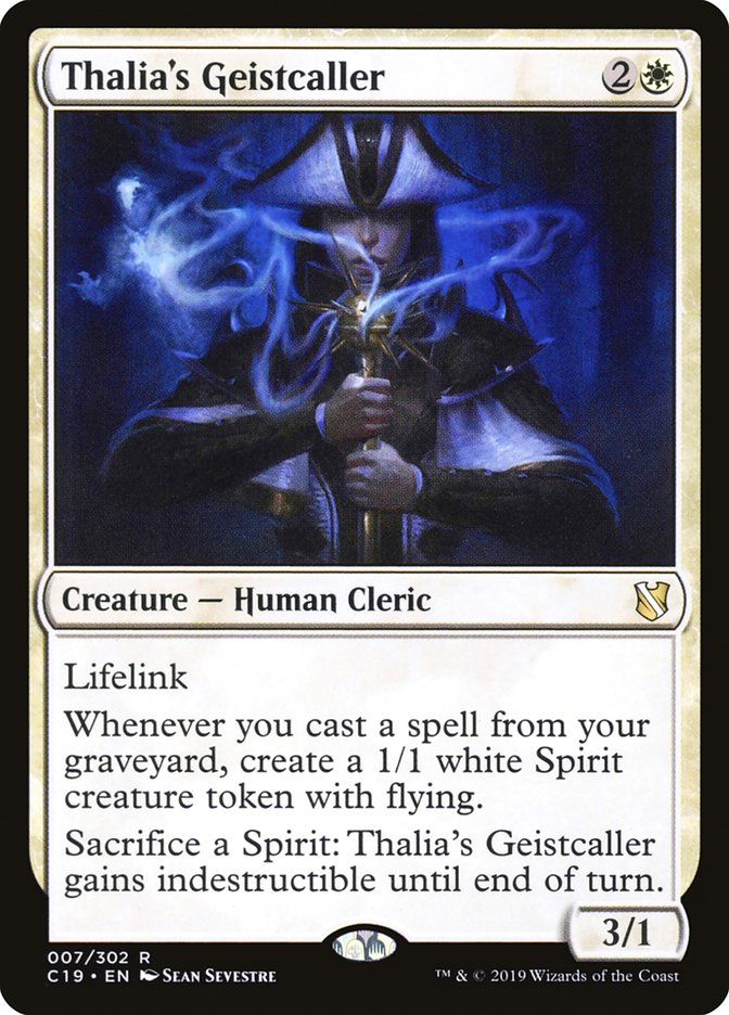 Thalia's Geistcaller [Commander 2019] - Magic: The Gathering - Card Brawlers | Quebec | Canada |