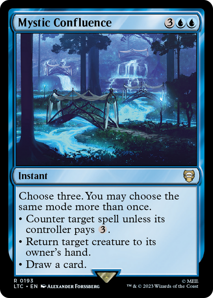 Mystic Confluence [The Lord of the Rings: Tales of Middle-Earth Commander] - Magic: The Gathering - Card Brawlers | Quebec | Canada |