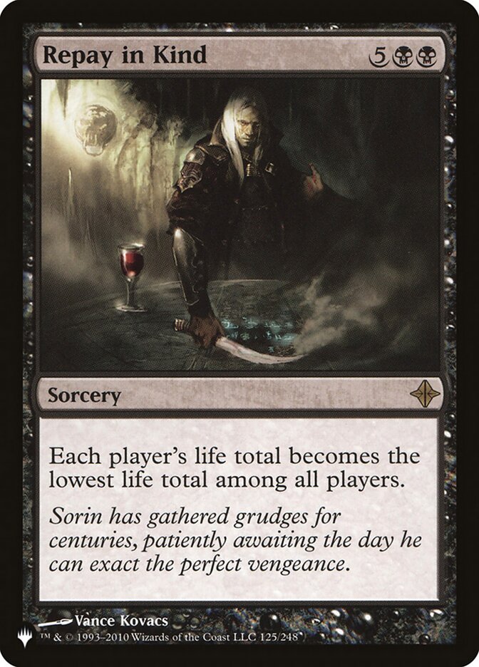 Repay in Kind [The List] - Magic: The Gathering - Card Brawlers | Quebec | Canada |