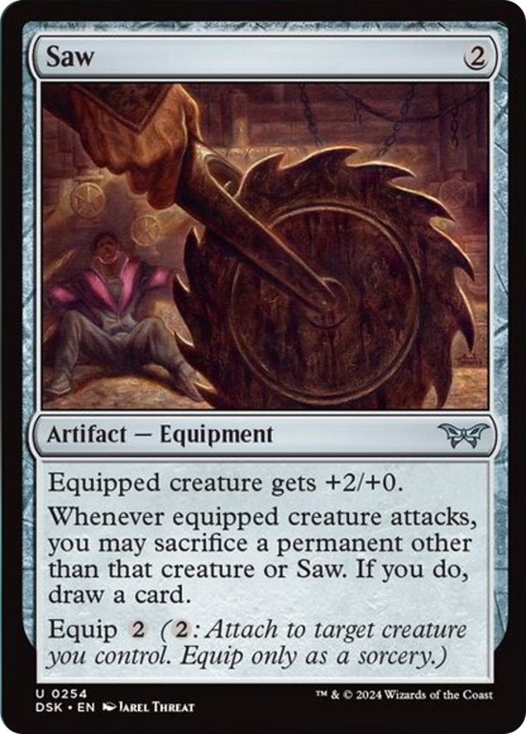 Saw [Duskmourn: House of Horror] - Magic: The Gathering - Card Brawlers | Quebec | Canada |