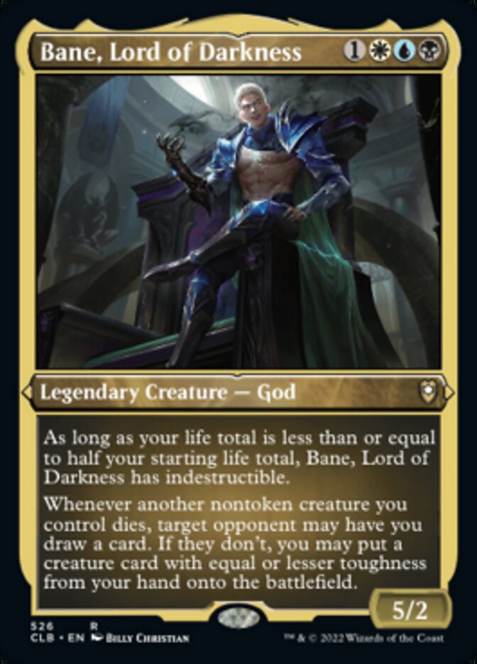 Bane, Lord of Darkness (Foil Etched) [Commander Legends: Battle for Baldur's Gate] - Magic: The Gathering - Card Brawlers | Quebec | Canada |