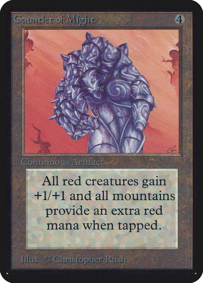 Gauntlet of Might [Alpha Edition] - Magic: The Gathering - Card Brawlers | Quebec | Canada |