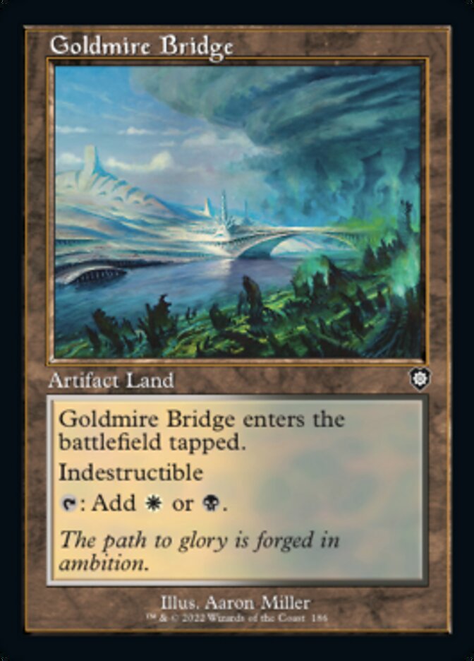 Goldmire Bridge (Retro) [The Brothers' War Commander] - Magic: The Gathering - Card Brawlers | Quebec | Canada |