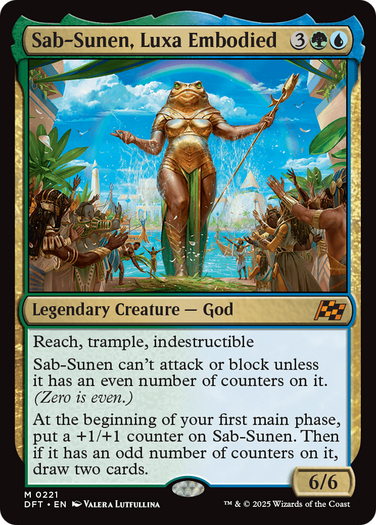 Sab-Sunen, Luxa Embodied [Aetherdrift] - Magic: The Gathering - Card Brawlers | Quebec | Canada |