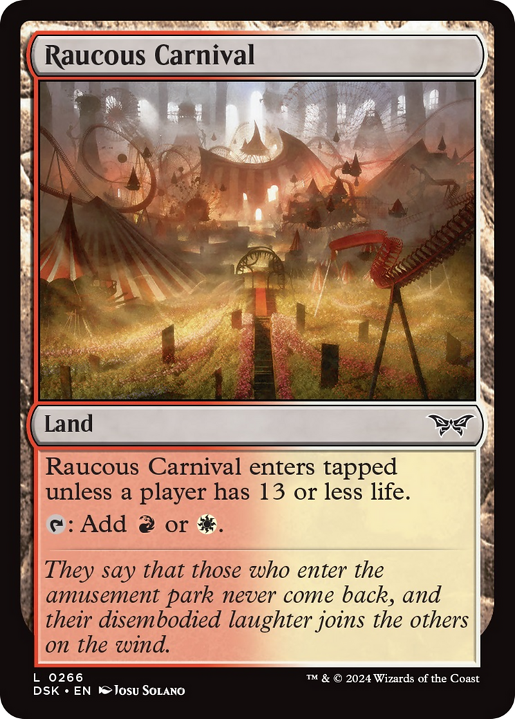 Raucous Carnival [Duskmourn: House of Horror] - Magic: The Gathering - Card Brawlers | Quebec | Canada |