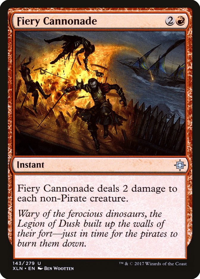 Fiery Cannonade [Ixalan] - Magic: The Gathering - Card Brawlers | Quebec | Canada |