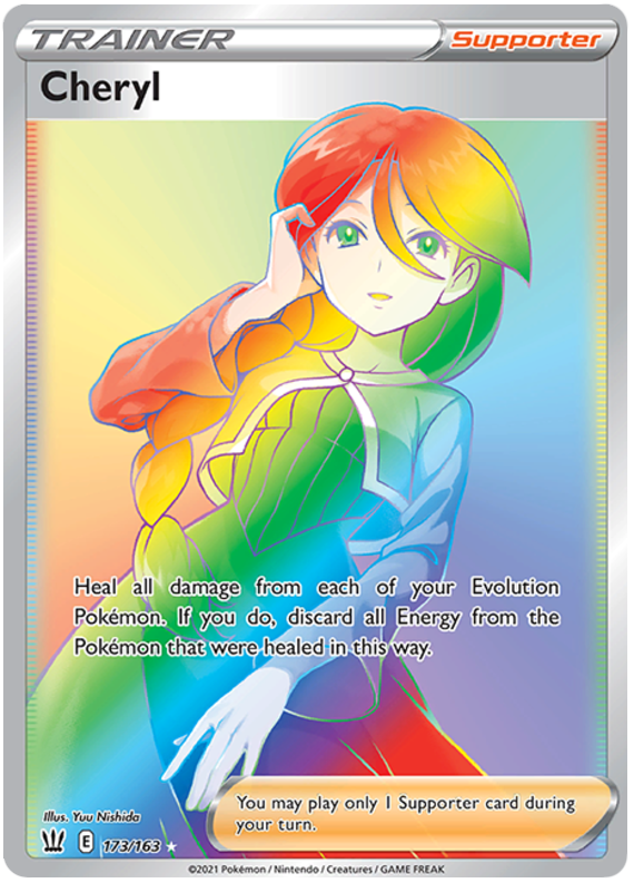 Cheryl (173/163) [Sword & Shield: Battle Styles] - Pokémon - Card Brawlers | Quebec | Canada |