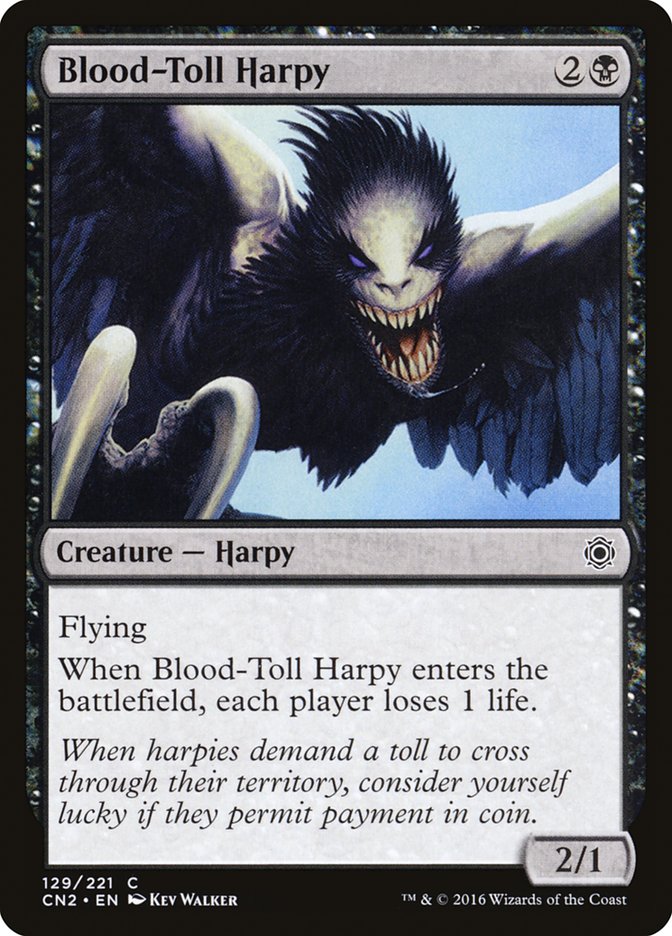 Blood-Toll Harpy [Conspiracy: Take the Crown] - Magic: The Gathering - Card Brawlers | Quebec | Canada |