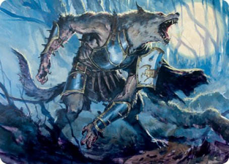 Moonrage Brute Art Card [Innistrad: Midnight Hunt Art Series] - Magic: The Gathering - Card Brawlers | Quebec | Canada |