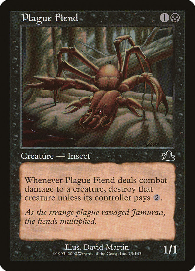 Plague Fiend [Prophecy] - Magic: The Gathering - Card Brawlers | Quebec | Canada |