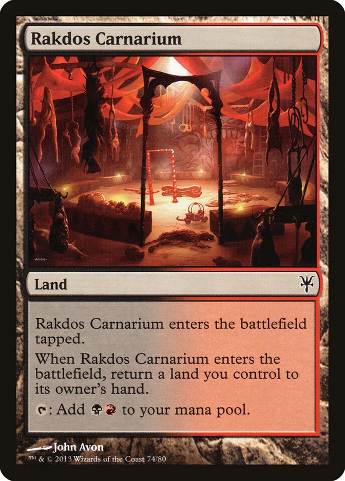 Rakdos Carnarium [Duel Decks: Sorin vs. Tibalt] - Magic: The Gathering - Card Brawlers | Quebec | Canada |