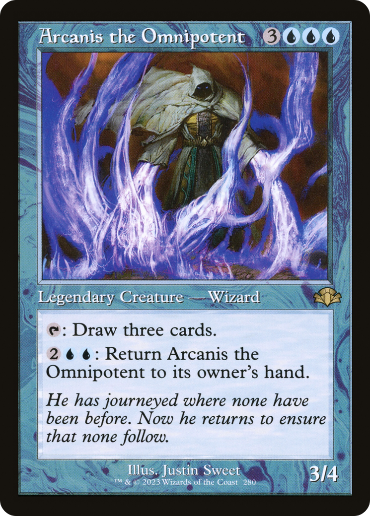 Arcanis the Omnipotent (Retro) [Dominaria Remastered] - Magic: The Gathering - Card Brawlers | Quebec | Canada |