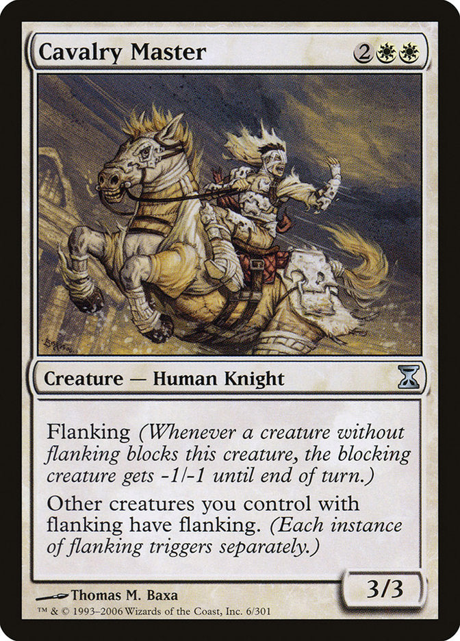 Cavalry Master [Time Spiral] - Magic: The Gathering - Card Brawlers | Quebec | Canada |