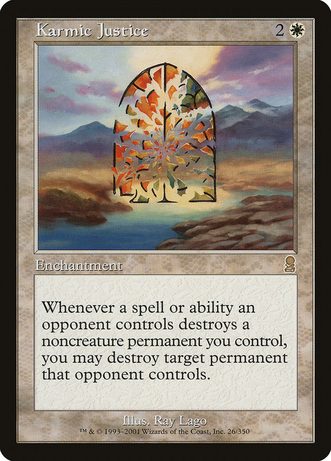 Karmic Justice [Odyssey] - Magic: The Gathering - Card Brawlers | Quebec | Canada |