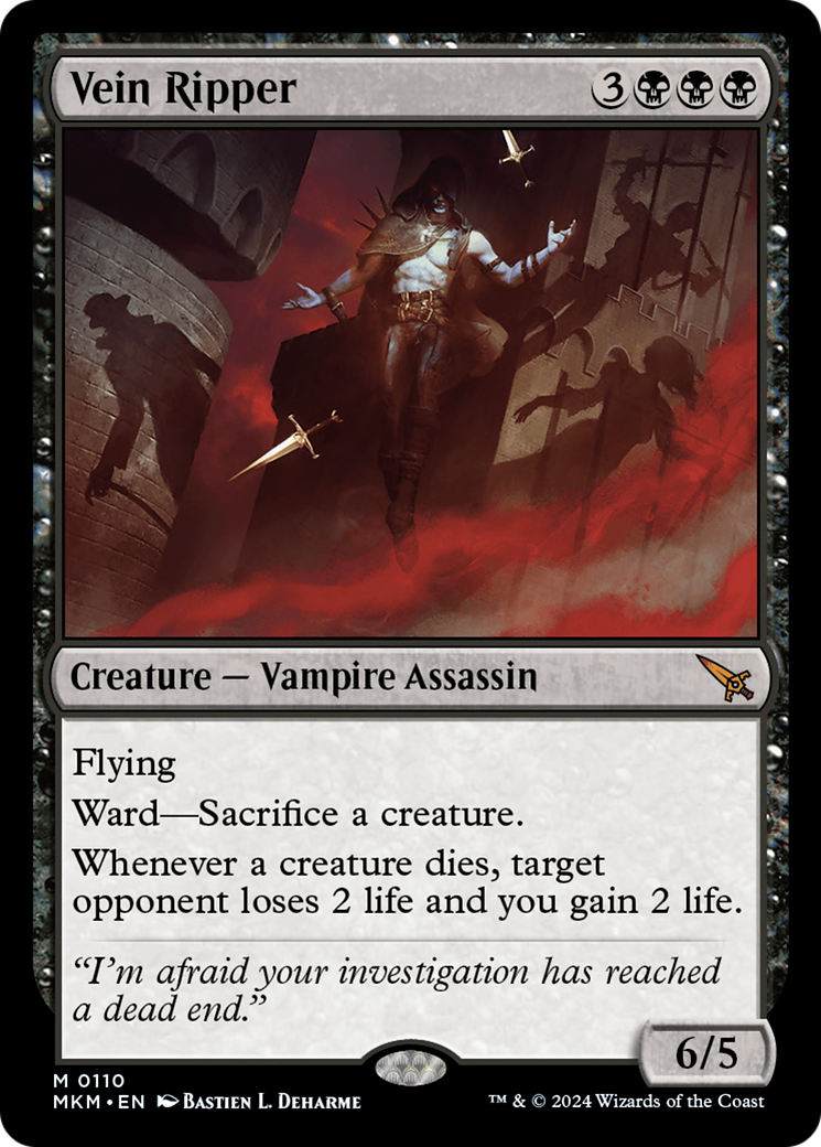 Vein Ripper [Murders at Karlov Manor] - Magic: The Gathering - Card Brawlers | Quebec | Canada |