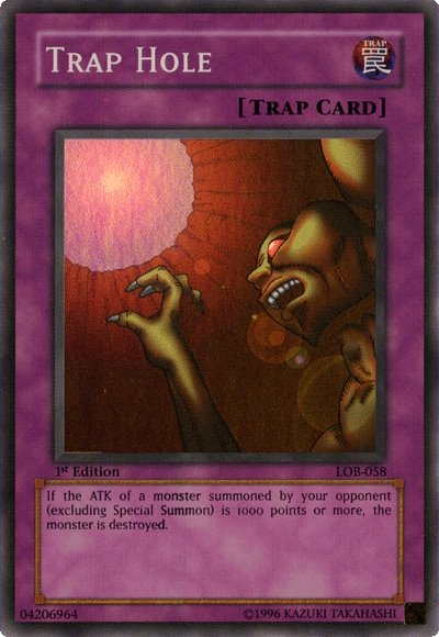 Trap Hole [LOB-058] Super Rare - Yu-Gi-Oh! - Card Brawlers | Quebec | Canada |