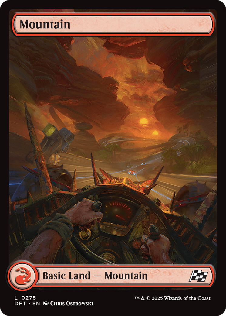 Mountain (0275) [Aetherdrift] - Magic: The Gathering - Card Brawlers | Quebec | Canada |
