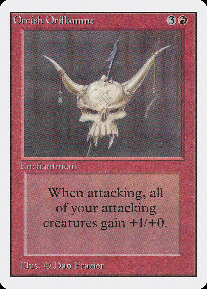 Orcish Oriflamme [Unlimited Edition] - Magic: The Gathering - Card Brawlers | Quebec | Canada |