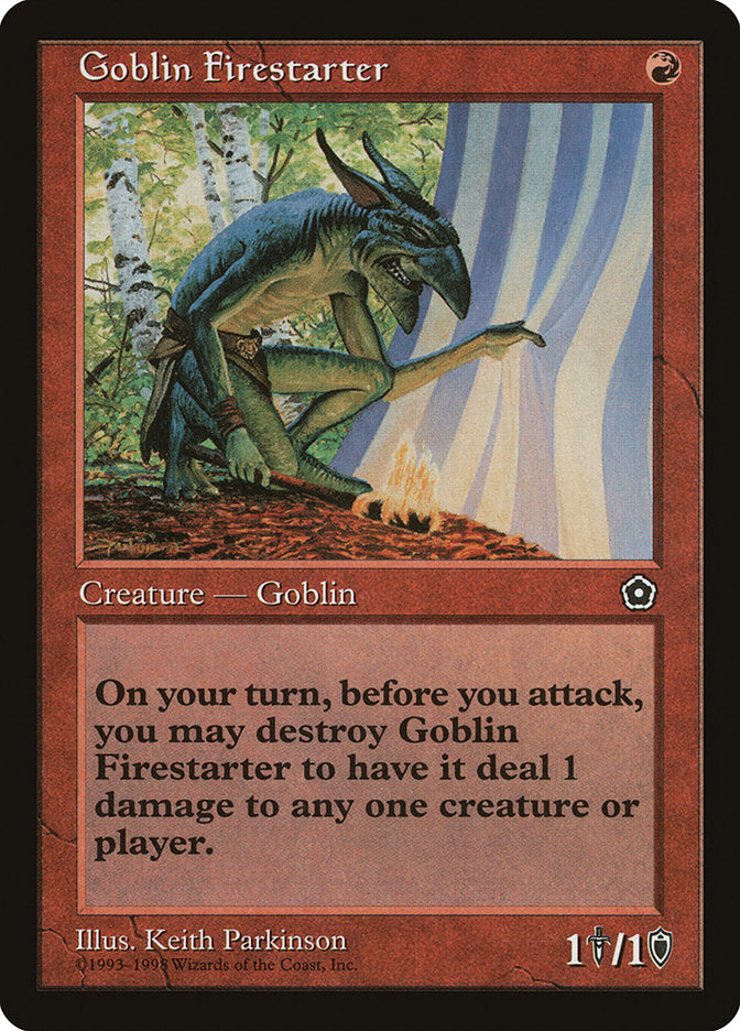 Goblin Firestarter [Portal Second Age] - Magic: The Gathering - Card Brawlers | Quebec | Canada |