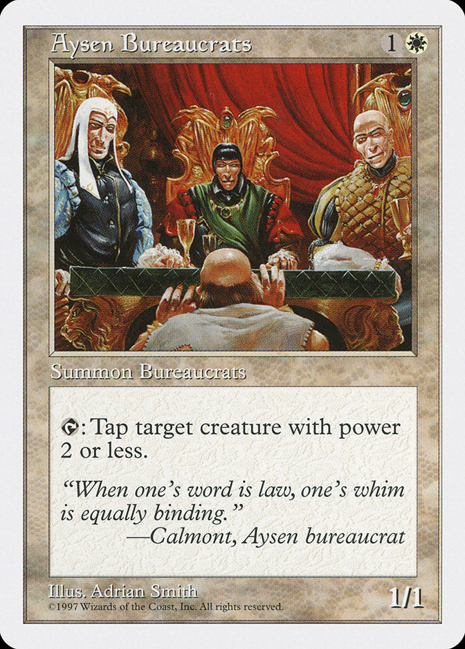 Aysen Bureaucrats [Fifth Edition] - Magic: The Gathering - Card Brawlers | Quebec | Canada |