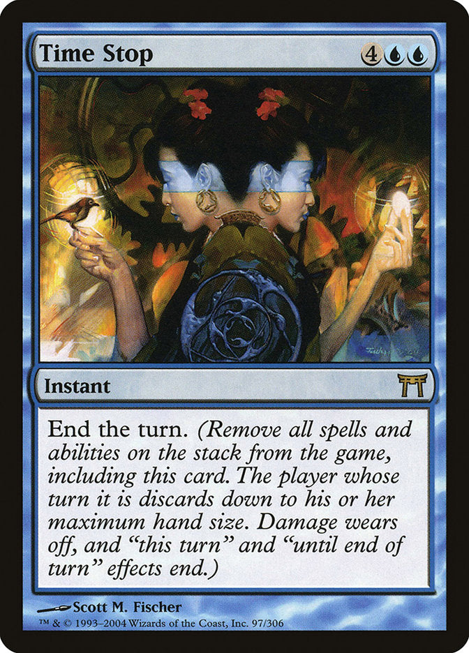 Time Stop [Champions of Kamigawa] - Magic: The Gathering - Card Brawlers | Quebec | Canada |