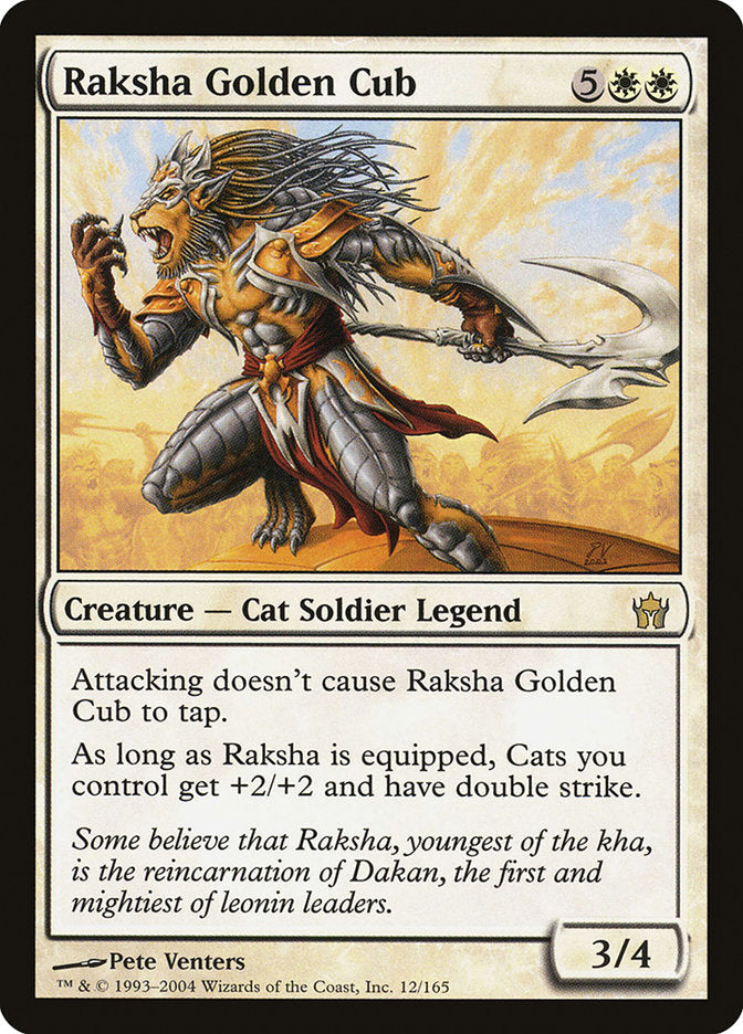 Raksha Golden Cub [Fifth Dawn] - Magic: The Gathering - Card Brawlers | Quebec | Canada |