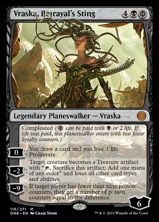 Vraska, Betrayal's Sting [Phyrexia: All Will Be One] - Magic: The Gathering - Card Brawlers | Quebec | Canada |