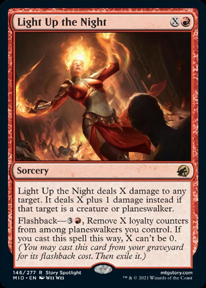 Light Up the Night [Innistrad: Midnight Hunt] - Magic: The Gathering - Card Brawlers | Quebec | Canada |