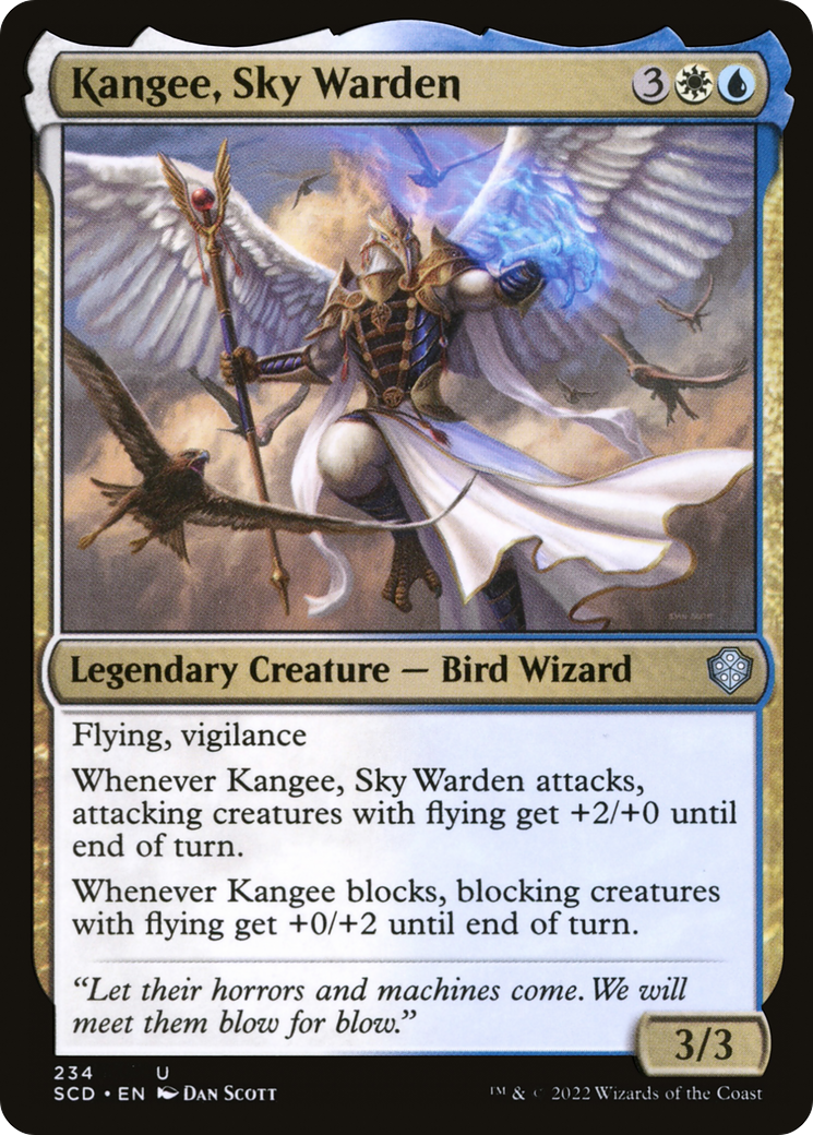 Kangee, Sky Warden [Starter Commander Decks] - Magic: The Gathering - Card Brawlers | Quebec | Canada |
