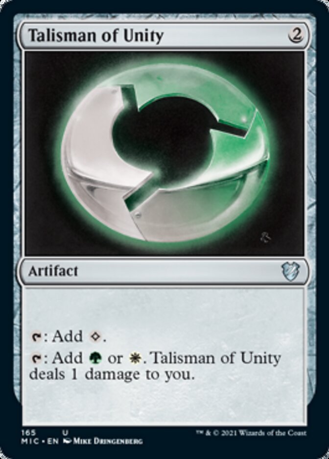 Talisman of Unity [Innistrad: Midnight Hunt Commander] - Magic: The Gathering - Card Brawlers | Quebec | Canada |