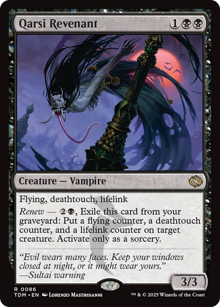 Qarsi Revenant [Tarkir: Dragonstorm] - Magic: The Gathering - Card Brawlers | Quebec | Canada |