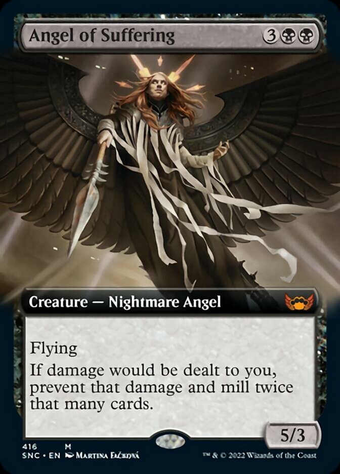 Angel of Suffering (Extended Art) [Streets of New Capenna] - Magic: The Gathering - Card Brawlers | Quebec | Canada |